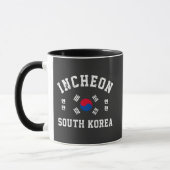韓国 仁川 Tシャツ マグカップ (左)