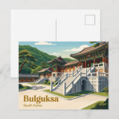 韓国 仏国寺 ポストカード (正面/裏面)
