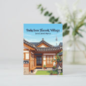 韓国 北村韓屋村 ポストカード (スタンド正面)