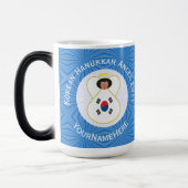 韓国（南）ハヌッカエンジェル年とM モーフィングマグカップ (左)