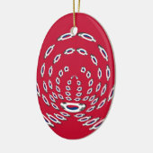 韓国 斑点旗 セラミックオーナメント (左)