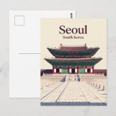 韓国 景福宮 ポストカード (正面/裏面)