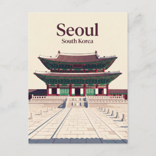 韓国 景福宮 ポストカード