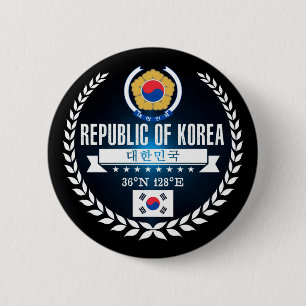 韓国 缶バッジ