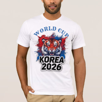 韓国 2026 ワールドカップ Tシャツ 韓国 虎 ファン