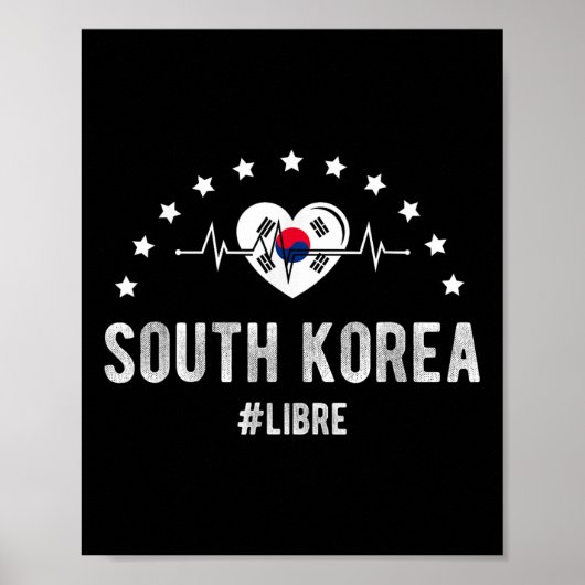 韓国 #libre 韓国 Pride 韓国愛国者 ポスター (正面)
