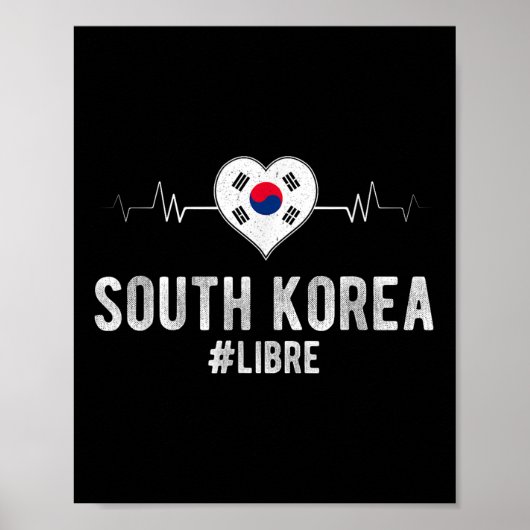 韓国 #libre 韓国 Pride 韓国 愛国者 ポスター (正面)
