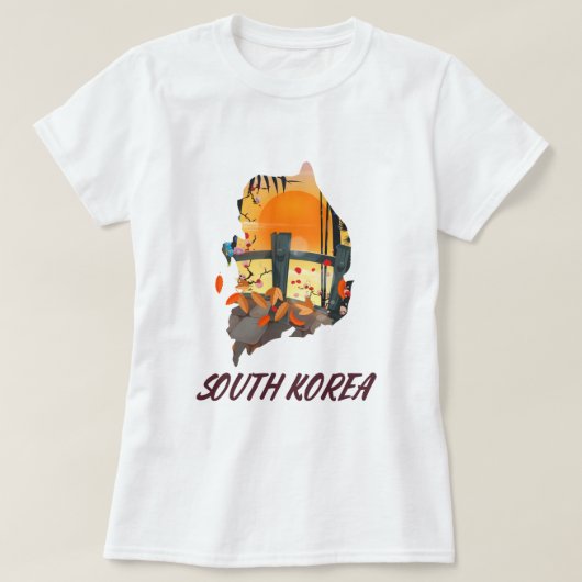 韓国 Tシャツ (デザイン正面)