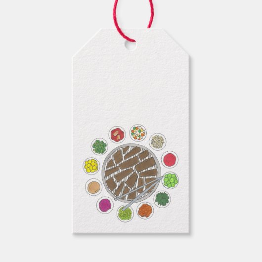 韓国BBQバーベキューローストブルゴギバンチャンフード ギフトタグ (正面)