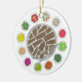 韓国BBQバーベキューローストブルゴギバンチャンフード セラミックオーナメント (左)