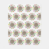 韓国BBQバーベキューローストブルゴギバンチャンフード フリースブランケット (正面)