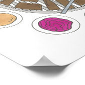 韓国BBQバーベキューローストブルゴギバンチャンフード ポスター (角)