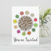 韓国BBQバーベキューローストブルゴギバンチャンフード 招待状 (スタンド正面)