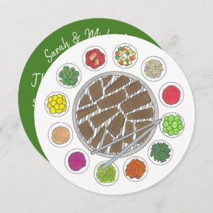 韓国BBQバーベキューローストブルゴギバンチャンフード 招待状