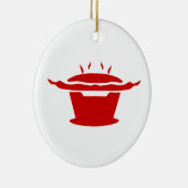 韓国BBQ(고기구이)標識 セラミックオーナメント (右)