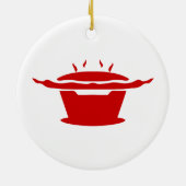 韓国BBQ(고기구이)標識 セラミックオーナメント (裏面)