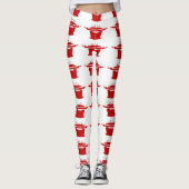 韓国BBQ(고기구이)標識 レギンス (正面)