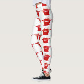 韓国BBQ(고기구이)標識 レギンス (左)