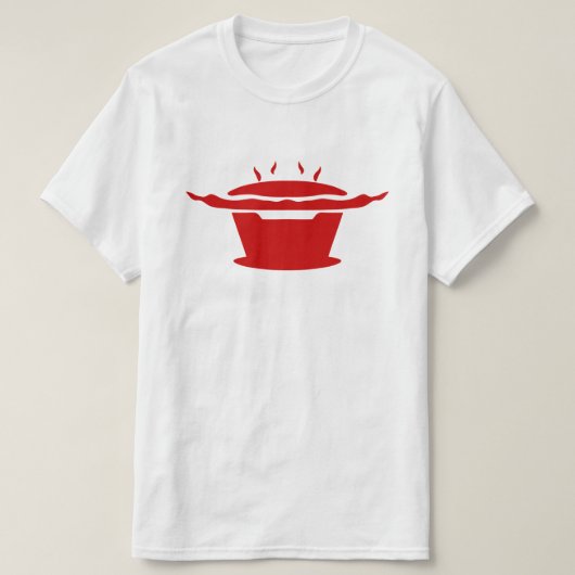 韓国BBQ(고기구이)標識 Tシャツ (デザイン正面)