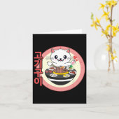 韓国Bbq Kbbqかわいい猫 カード (黄色い花)