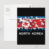 韓国DPRサッカー ポストカード (正面/裏面)