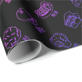 韓国Kラッピングペーパーポップ・アートのフードレインボー ラッピングペーパー (ロールコーナー)