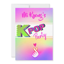 韓国K-pop ハンドハート レインボーパーティー