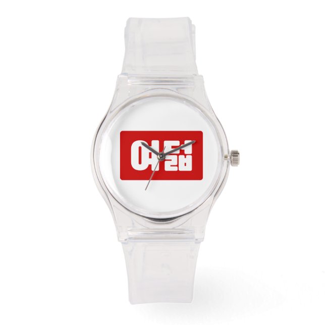 韓国No 8 Eight 여덟 【ヨデオール】ハングル 腕時計 (正面)