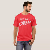 韓国WCの行こうTシャツ Tシャツ (正面フル)