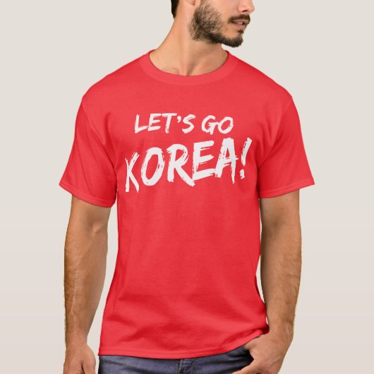 韓国WCの行こうTシャツ Tシャツ (正面)
