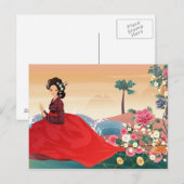 韓女 ポストカード (正面/裏面)