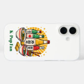 韓流文化 チェストプリント リュック Case-Mate iPhoneケース (裏面 (横))