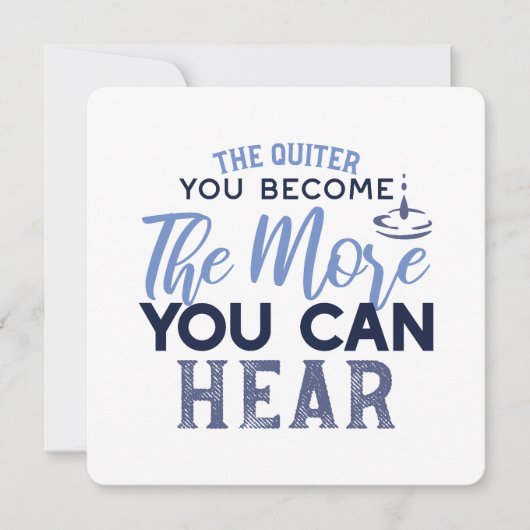 音が聞こえるほど引用文 シーズンカード (正面)