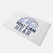 音が聞こえるほど引用文 ドアマット (アングル)