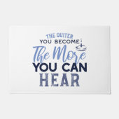 音が聞こえるほど引用文 ドアマット (正面)