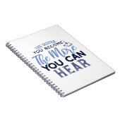 音が聞こえるほど引用文 ノートブック (右側)