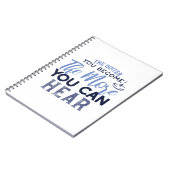 音が聞こえるほど引用文 ノートブック (左側)