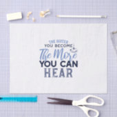 音が聞こえるほど引用文 薄葉紙 (クラフト)