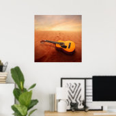 音の動き ポスター (ホームオフィス)