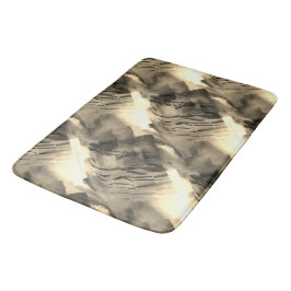 音の衝撃と奇妙な抽象芸術モザイク バスマット