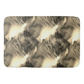 音の衝撃と奇妙な抽象芸術モザイク バスマット (正面)