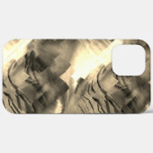 音の衝撃と奇妙な抽象芸術モザイク Case-Mate iPhoneケース (裏面 (横))