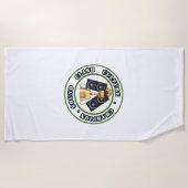 音の衝突 – ビーチタオル (正面)