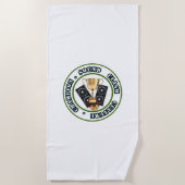 音の衝突 – ビーチタオル (正面)