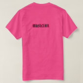 「音の魂」 Tシャツ (デザイン裏面)