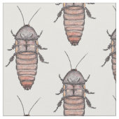 音を立てるゴキブリの生地 ファブリック (クローズアップ)