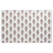 音を立てるゴキブリの生地 ファブリック (ファットクウォーター)