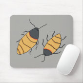 音を立てるゴキブリ マウスパッド (マウス)