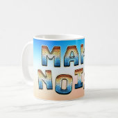 音を立てる コーヒーマグカップ (正面左)