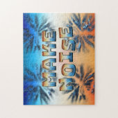 音を立てる ジグソーパズル (縦)